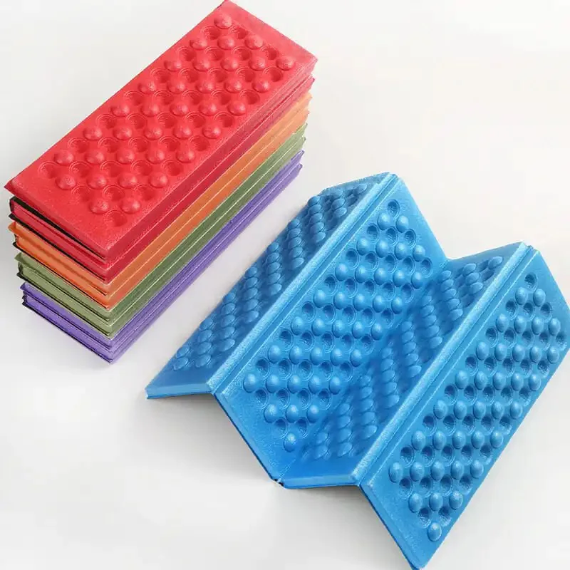 

Picnic Outdoor Camping Mat Beach Moisture-Proof Foldable XPE Cushion Hiking Portable Small Mats Egg Trough Waterproof Pad