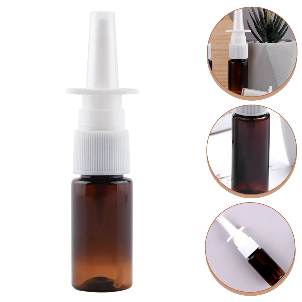 

10 Pcs Perfume Bottle Toiletry Travel Containers Spray Empty Bottles Nasal Sprayer Pet Small Nose Sub Liquid Dispenser