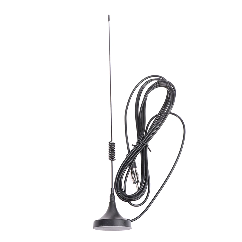 

Universal Car FM antenna Car Signal Booster Antenna Auto Stereo Radio FM/AM Signal Aerial Magnetic Base 30.5cm