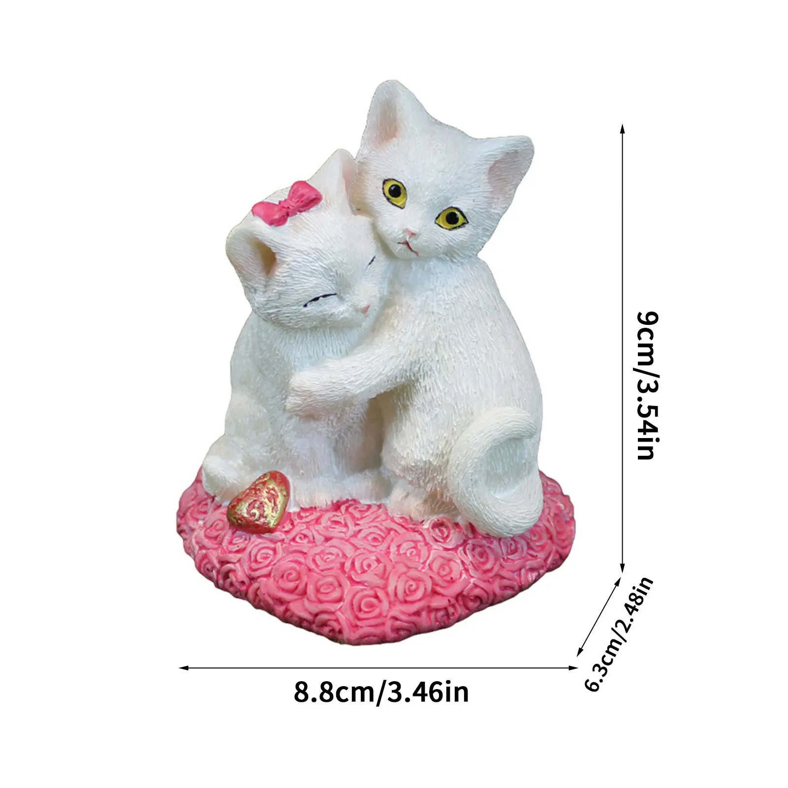 Декор для кошек и пар декоративная любимая фигурка кошки романтичные Подарки
