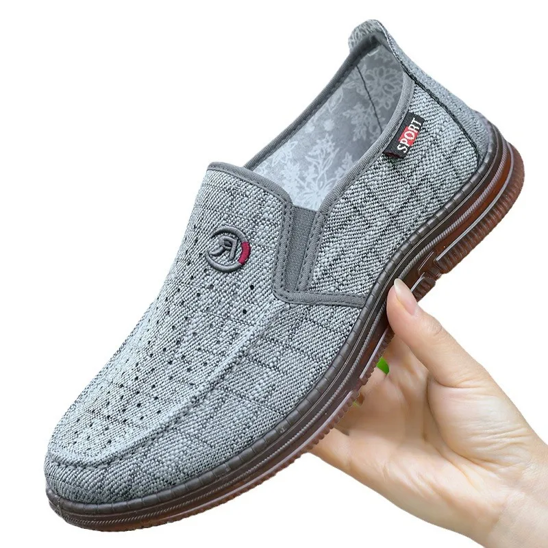 Мужская тканевая повседневная спортивная обувь осенняя новая модная легкая