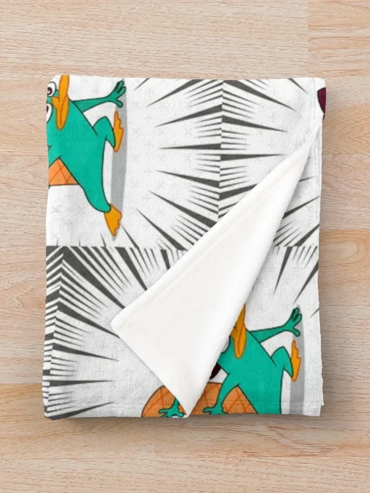 Перри в действии Агент p плед одеяло мягкое пушистое тонкое