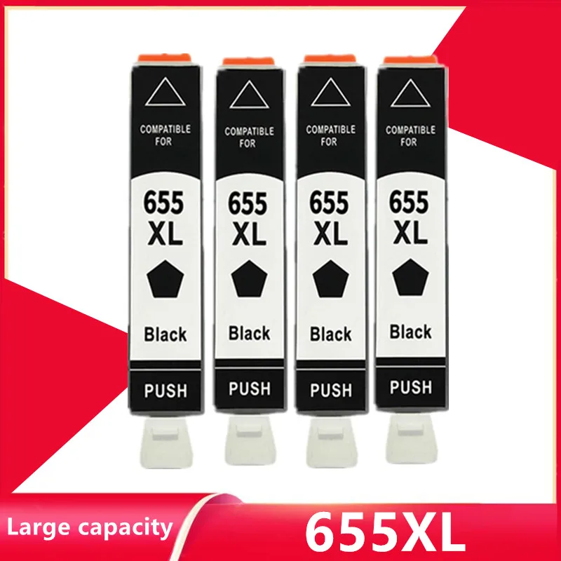 

Compatible Ink Cartridge For HP 655 655XL Replacement For HP655 Deskjet 3525 5525 4615 4625 4525 6520 6525 6625 Printer