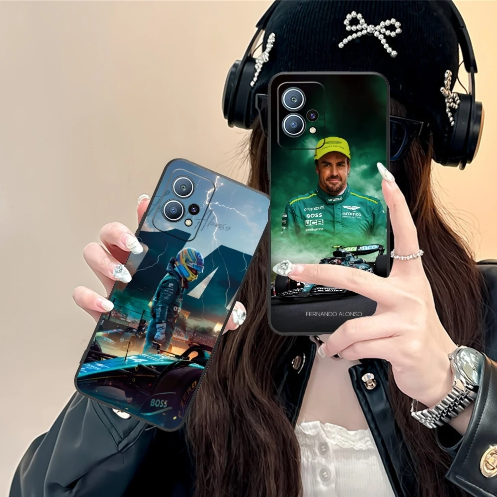 F1 Фернандо Алонсо Чехол для мобильного телефона Huawei P60 P50 P40 P30 P20 P10 P9 P8 Pro Lite Plus