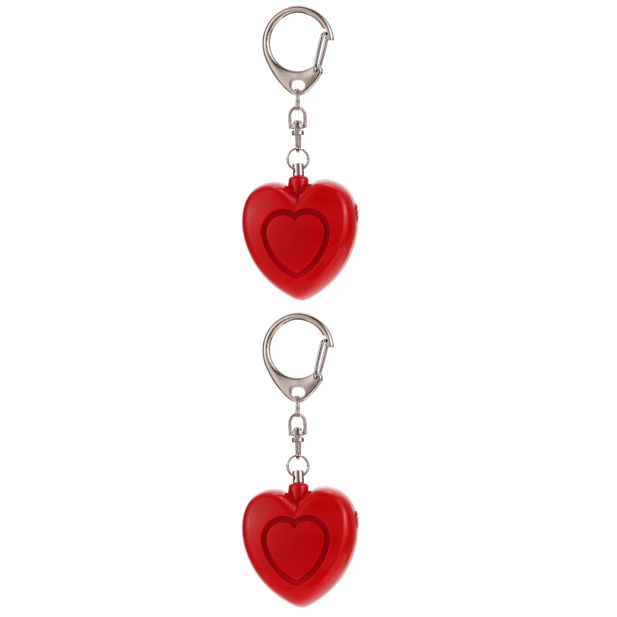 

Alarmwomen Key Chainled Safe Heart Shaped The Emergency Protectionlights