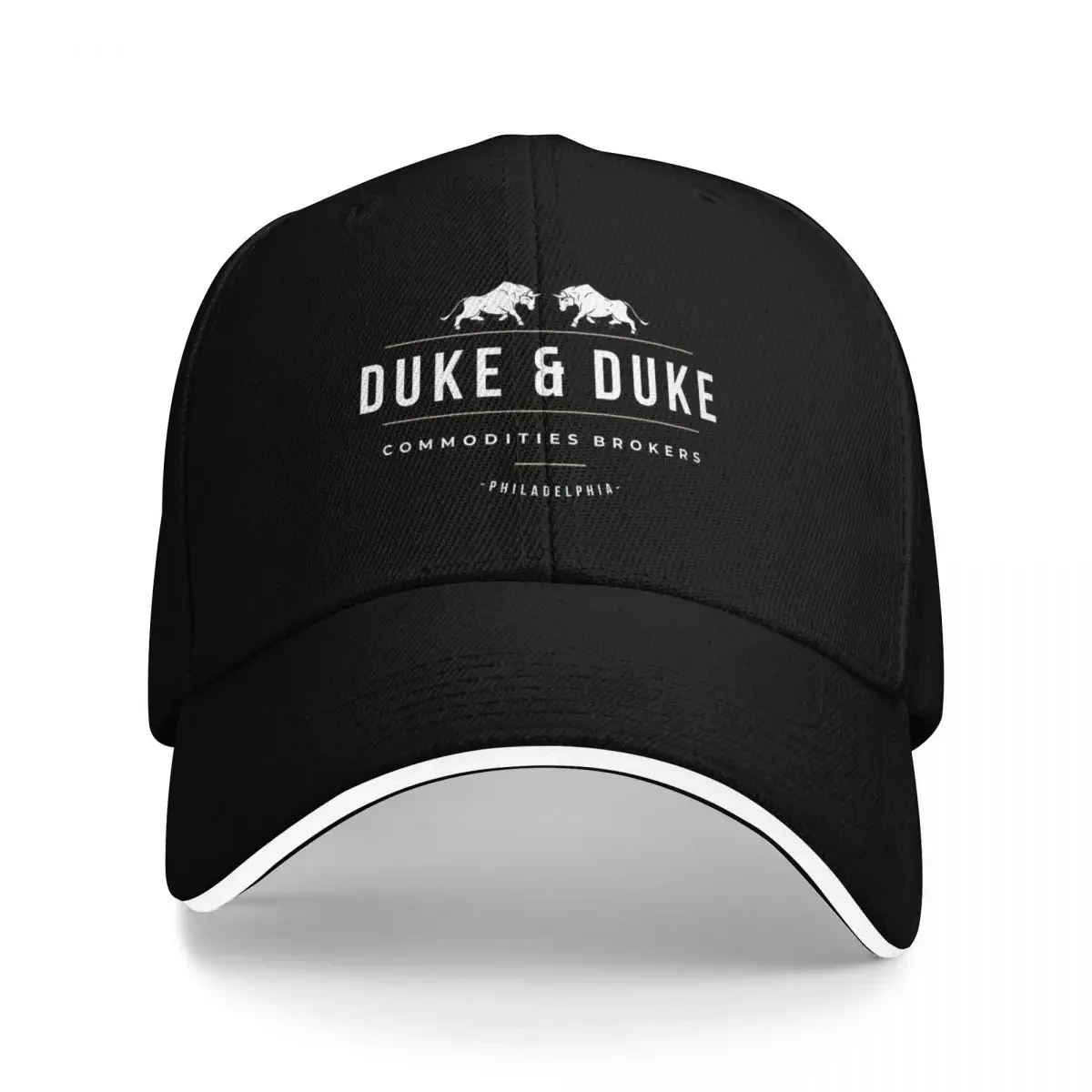Фото Duke & Duke - Commodities Brokers - современный винтажный логотип Бейсболка Рыболовные кепки мужские Гольф Гольф Женские Мужские №1