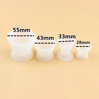 4pcsset new self solidifying cups dental lab silicone mixing cup dentist dental equipment rubber mixing bowl