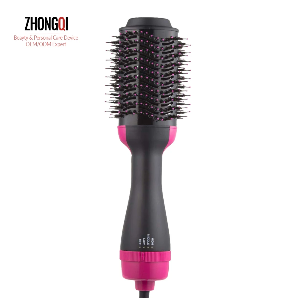 

Женская электрическая одностеновая щетка, фен для волос 220-240 В 2 в 1, фен для волос с горячим воздухом