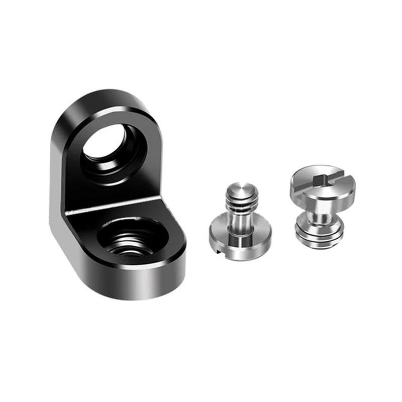 Винтовой удлинитель 1/4 3/8 адаптер с креплением под прямым углом 90 ° для штатива