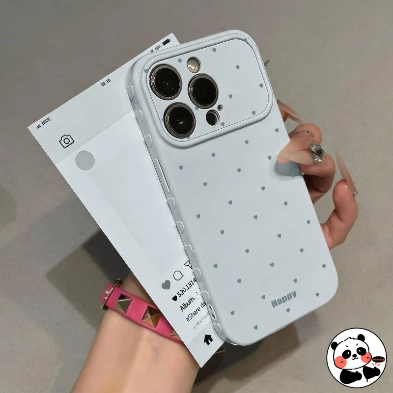 Фото Чехол для телефона с изображением сердца для IQOO Z11 Z11X Z10X Z10 Z9S Z9 Turbo Pro Plus Z8 Z7i Z6 Lite Z5 5G, милый, элегантный, мягкий чехол №1