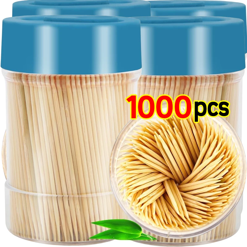 Одноразовые бамбуковые зубочистки 1000 шт