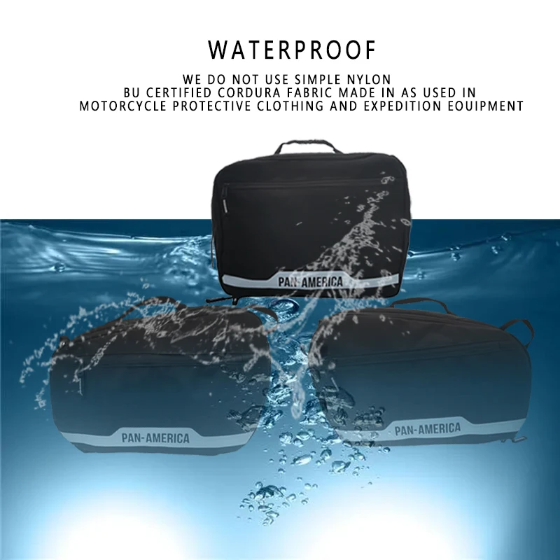 Спортивная Седельная Сумка Pan America 1250 Водонепроницаемая Из Волокнистой Ткани RA1250