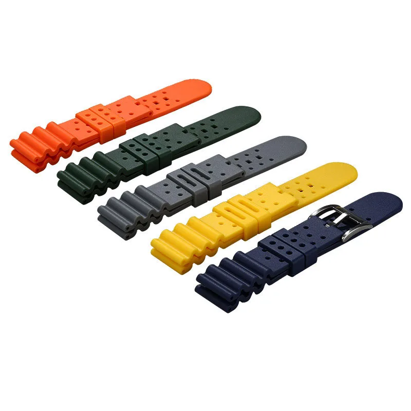 

Ремешок для часов Seiko SRP777J1 /Citizen/Huawei/Tissot/Seiko/Xiaomi, резиновый сменный Браслет для наручных часов, 20 мм 22 мм