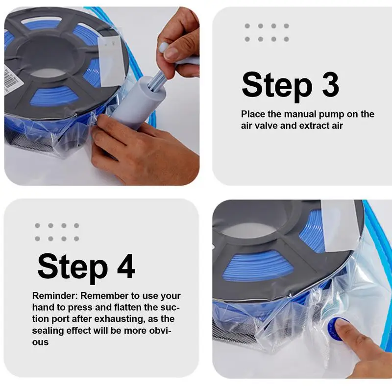 Термополиуретановый вакуумный мешок для хранения нити