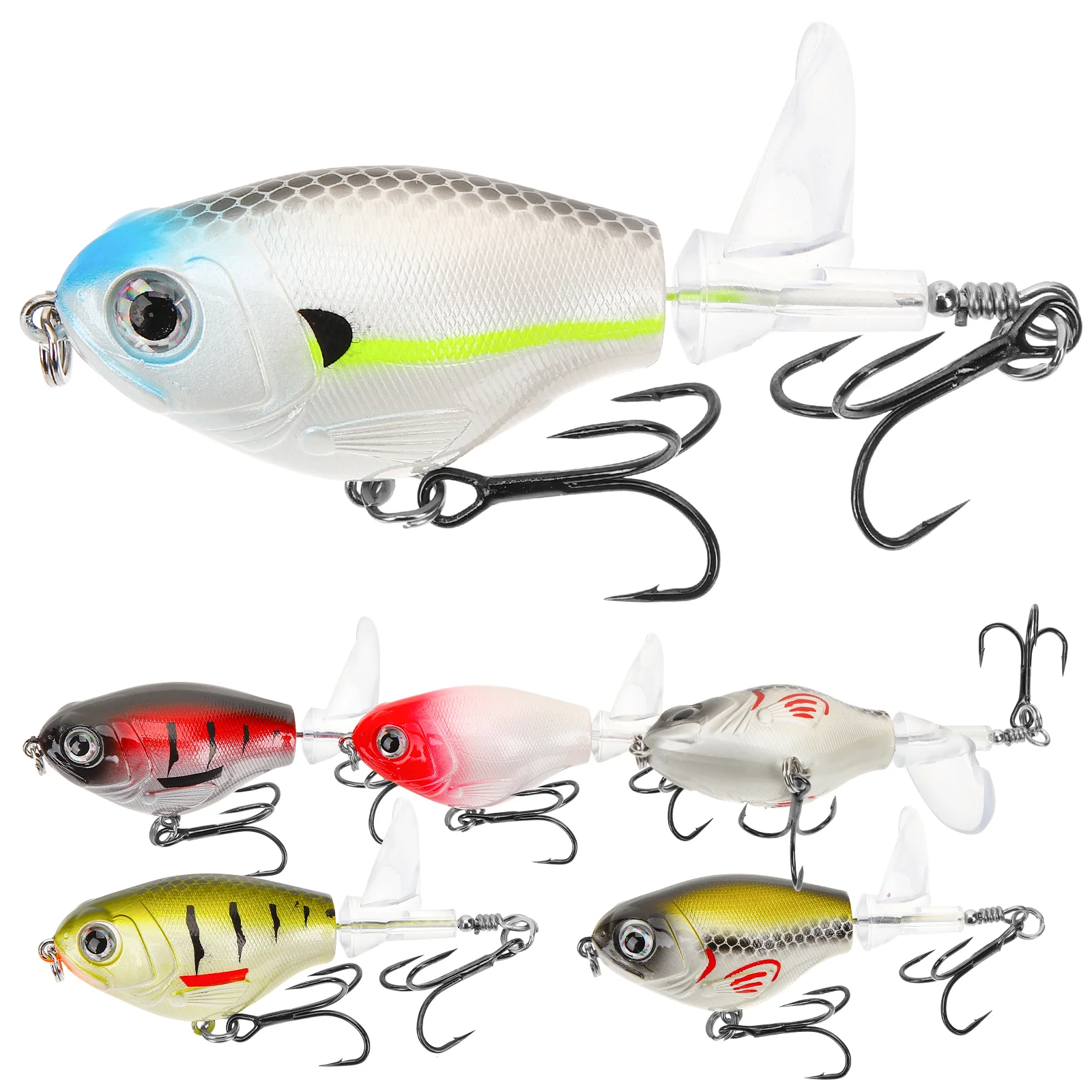 

Lures Hard Hooks Bait Baits Sinking Swim Tackle Sea Water Tool Vivid Fake Accessories Floating Hook Gear Iron Kit Convenient