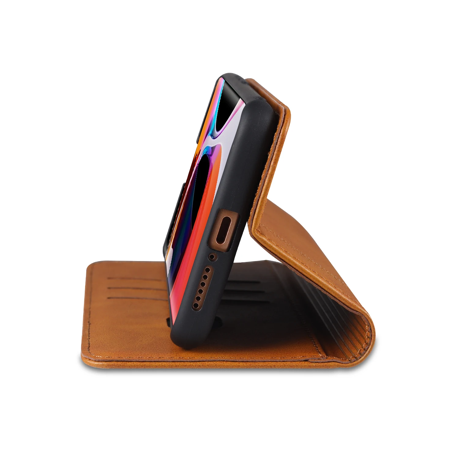 Роскошный кожаный чехол с магнитной адсорбцией для Xiaomi Mi 10/Mi 10 Pro 5G защитный