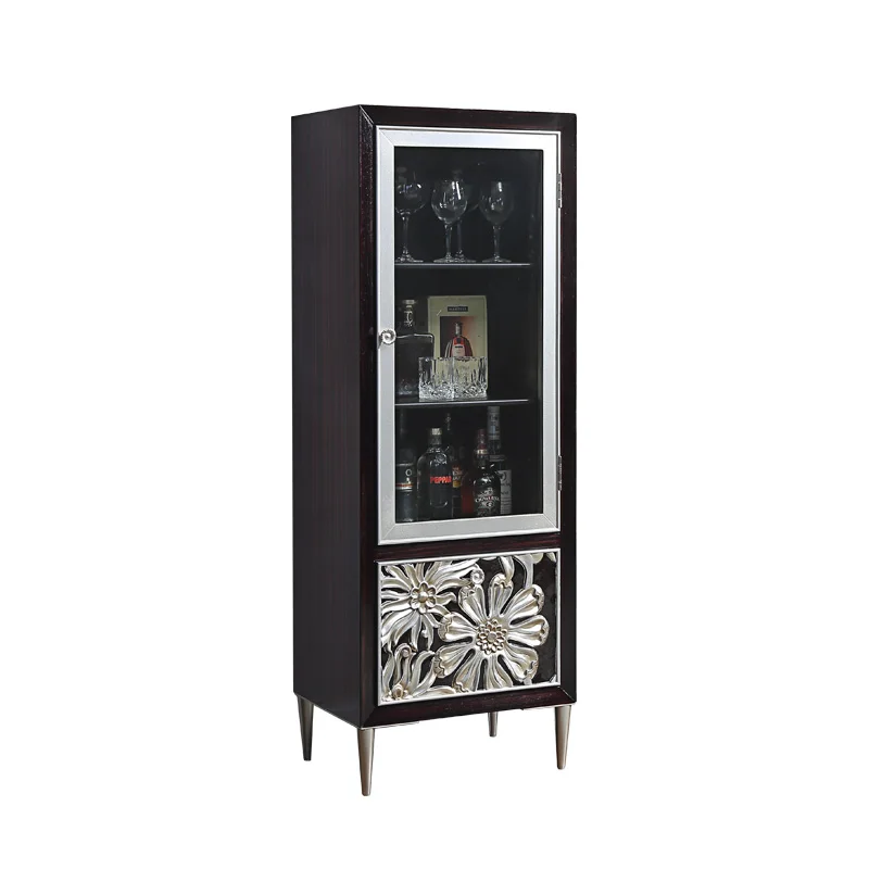 

Wine cabinet,wall mounted, household restaurant, dining side cabinet, European style partition decoration cabinet, storage villa