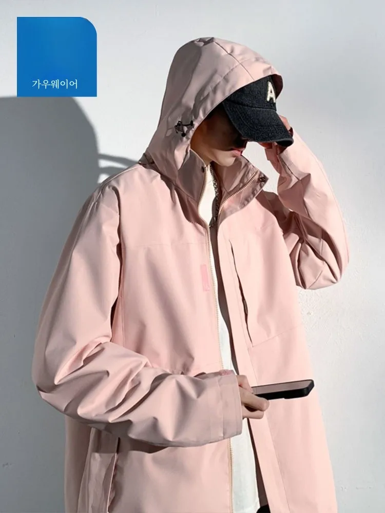 Zhenvis Life Outerwear Men's Autumn and Winter 2024 High Sense Jacket Pu Shuai Youth Plus size Couple