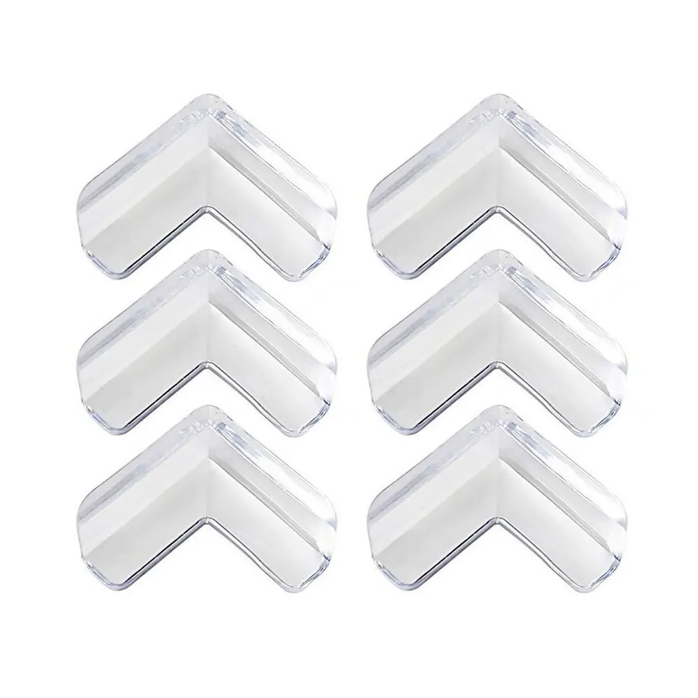 

12Pcs/set Baby Safety L Shape Transparent Protector Cover Table Corner Guards Children Protection Furnitures Edge Corner Guards