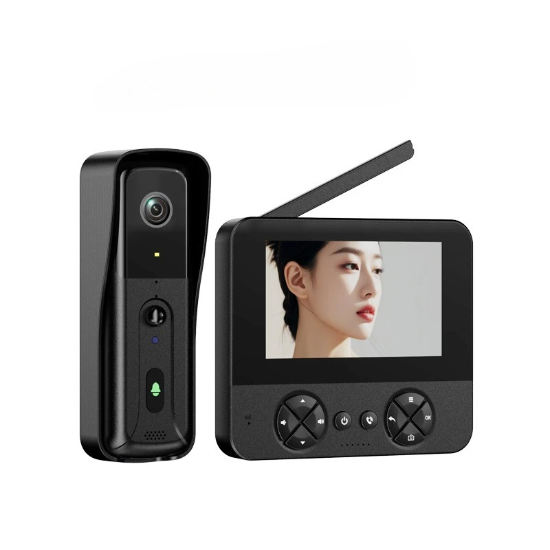 Беспроводной дверной звонок с камерой 4.3 IPS