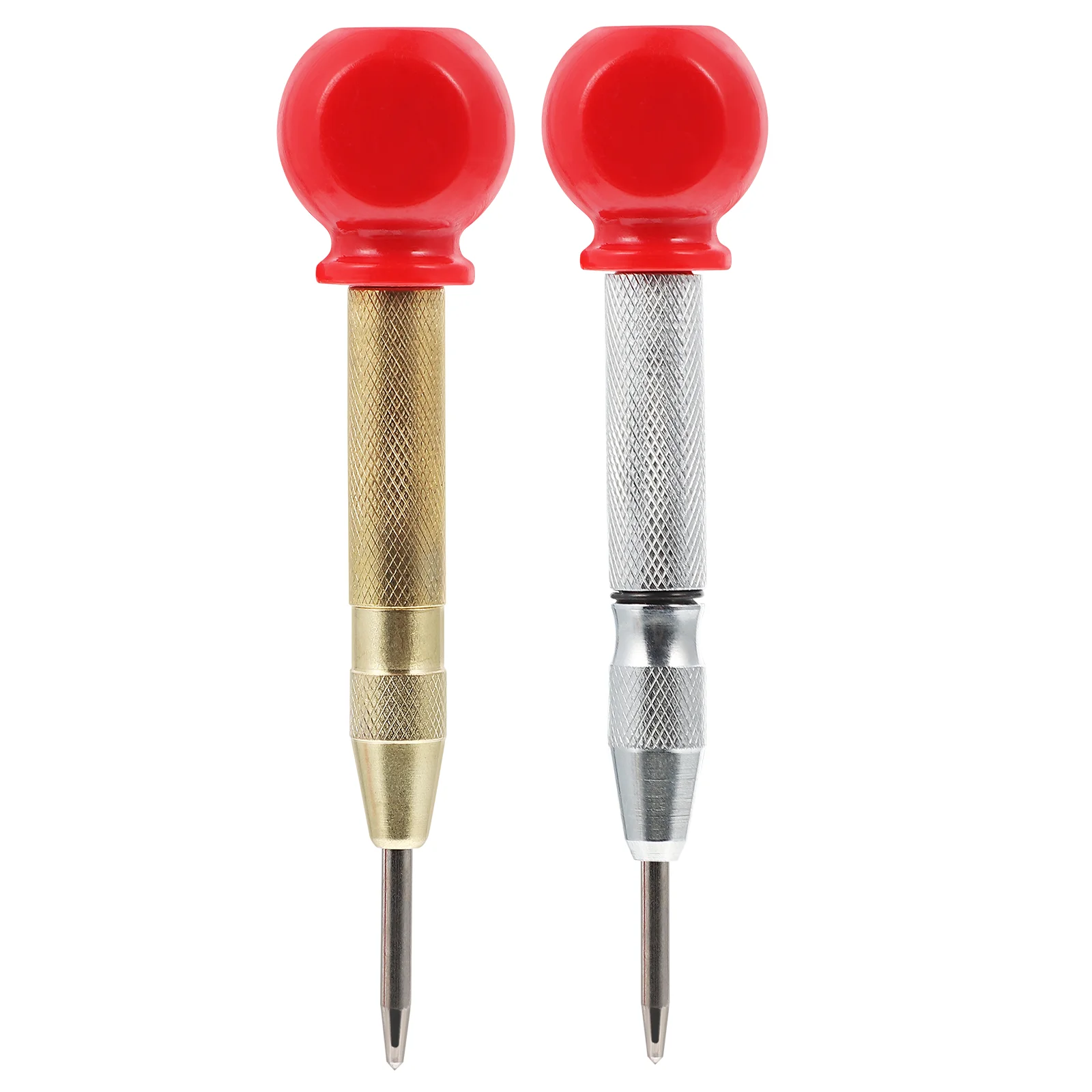 

2pcs Center Punch Tool Automatic Spring Loaded Determine Drilling Position Tool