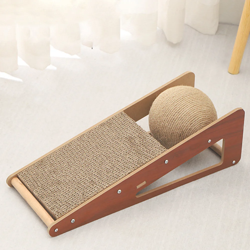 

Ball Funny Kitten Scratcher Accessory Household Cat Floor Scratching Board Cat scratchers