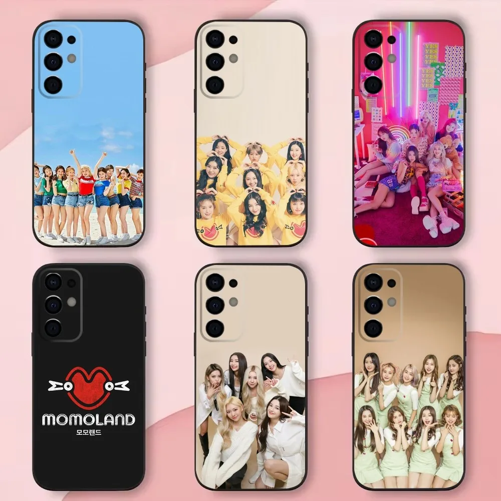 Singer M-MomolandS-S Phone Case For Samsung S25 S24 S21 S22 S23 S30 Ultra S20 Plus Fe Lite Note 10 9 5G Black Soft Shell