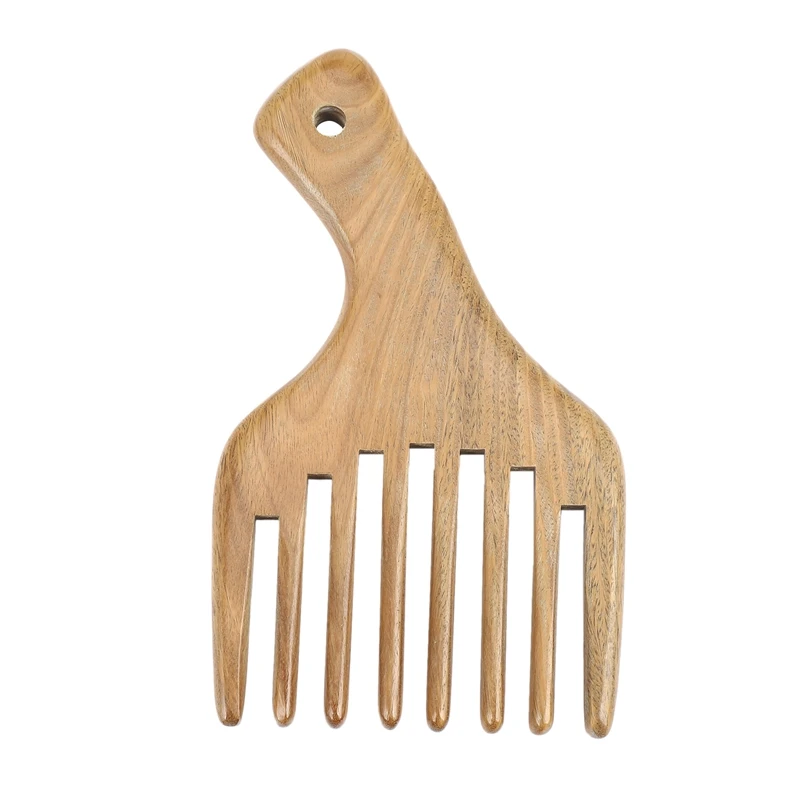 

Hair Straightener Wide Tooth Comb Wooden Massage Brush Hair Anti-Static Wooden Hair Comb