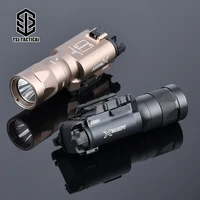 tactical x300 x300v strobe flashlight glock pistol hanging scout light fit picatinny rail g17 x400 airsoft hunting weapon light