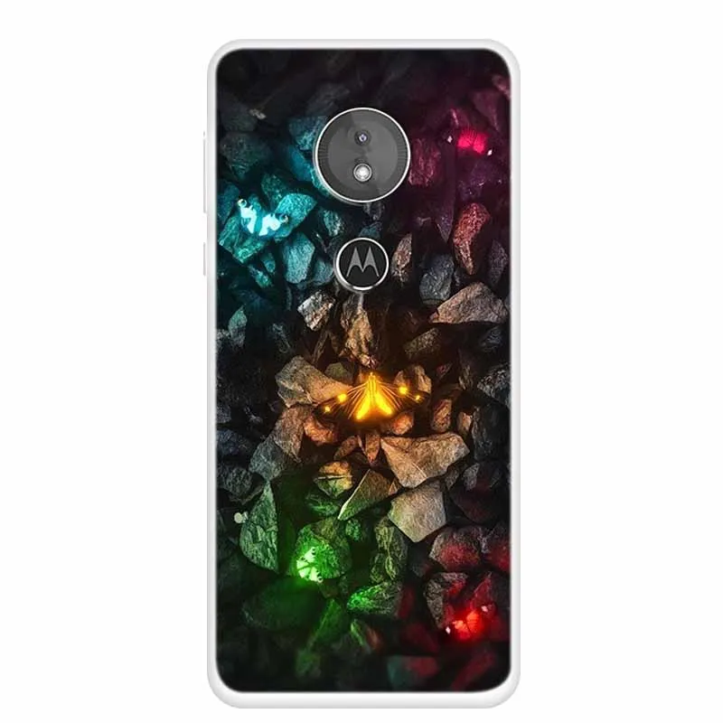 For Moto E4 Plus Cases E5 Luxury Soft TPU Silicone Clear Phone Motorola Back Covers Bumper E4Plus +