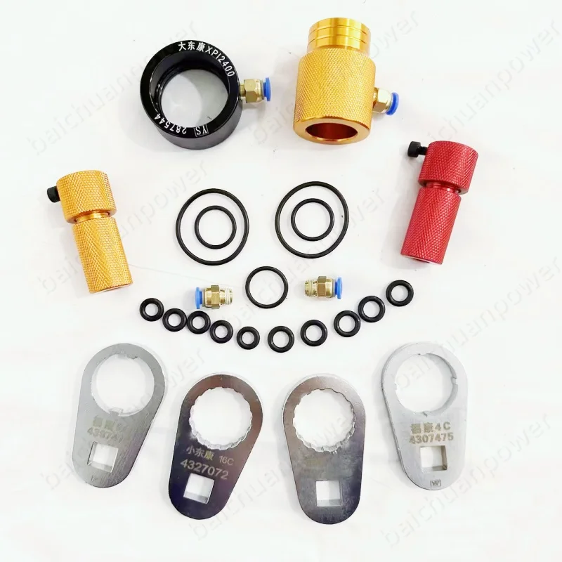 Фото Набор из 8 инструментов для разборки форсунок Common Rail для Cummins ISG XPI 2872544 4327072 4307475, комплект для ремонта и демонтажа №1