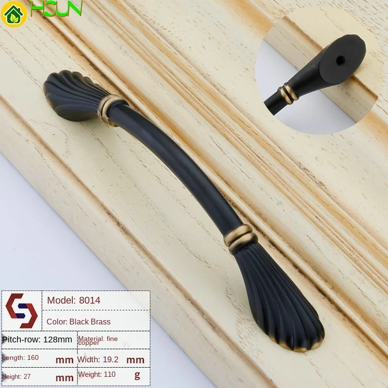 Классический китайский шкаф для обуви ручка из чистой меди шкафчик с выдвижными