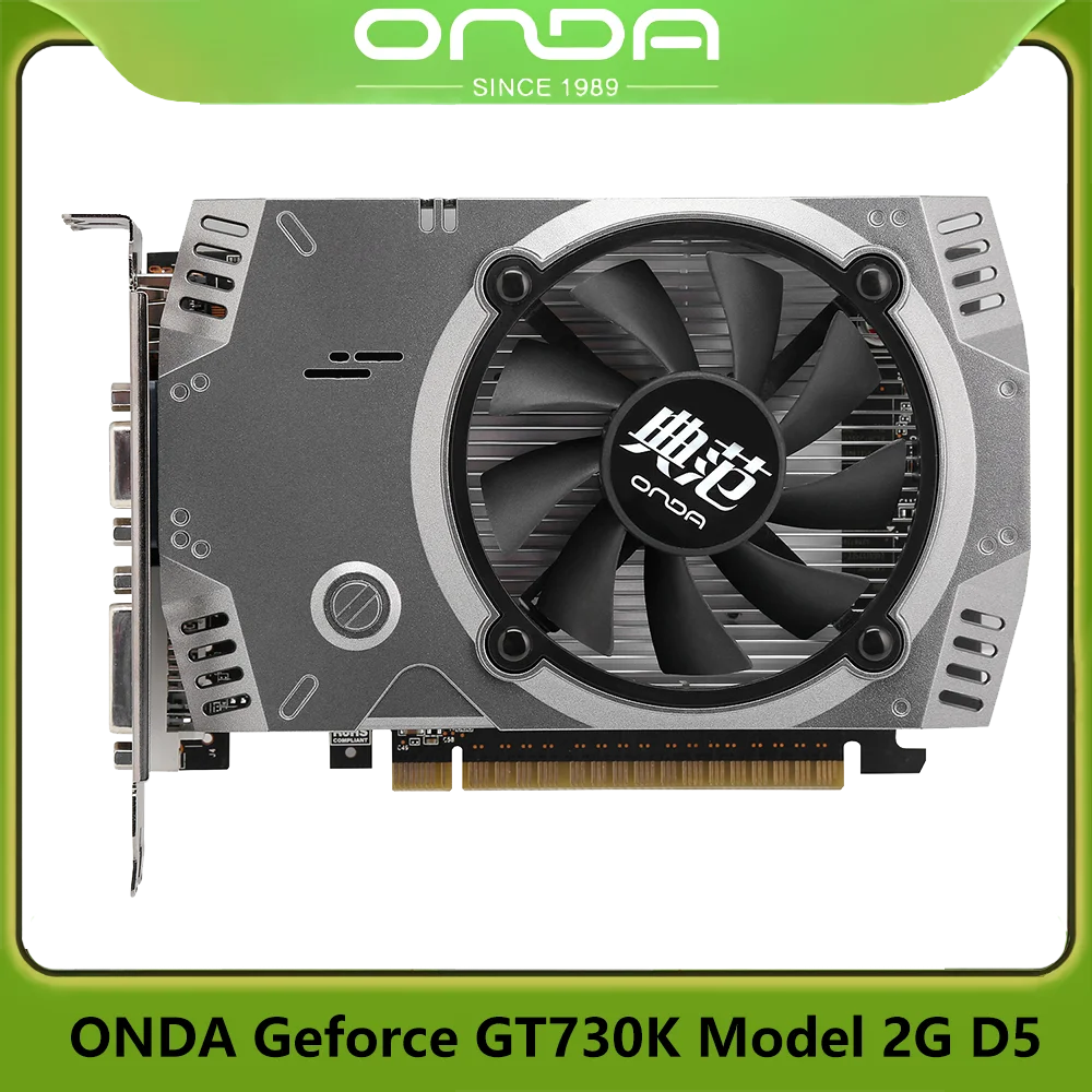 

ONDA Geforce GT730K Model 2G D5 Computer Video Game Graphics Card Nvdia VGA HDMI