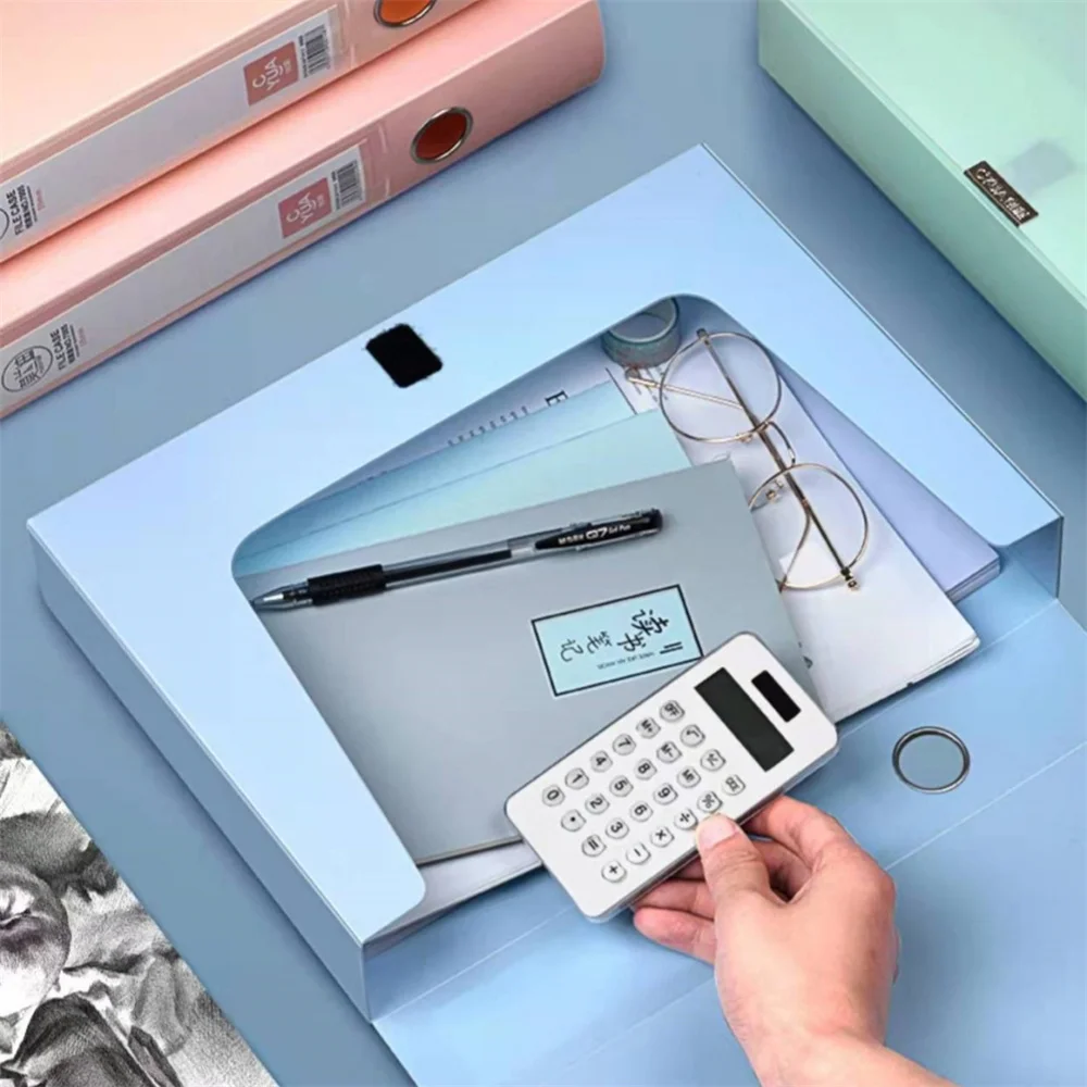 Папка А4 для файлов бумажная сумка тестирования хранения данных Студенческая