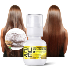 Purc aceite para el cabello alisado brillante reparación frizz seco alisado suero belleza...