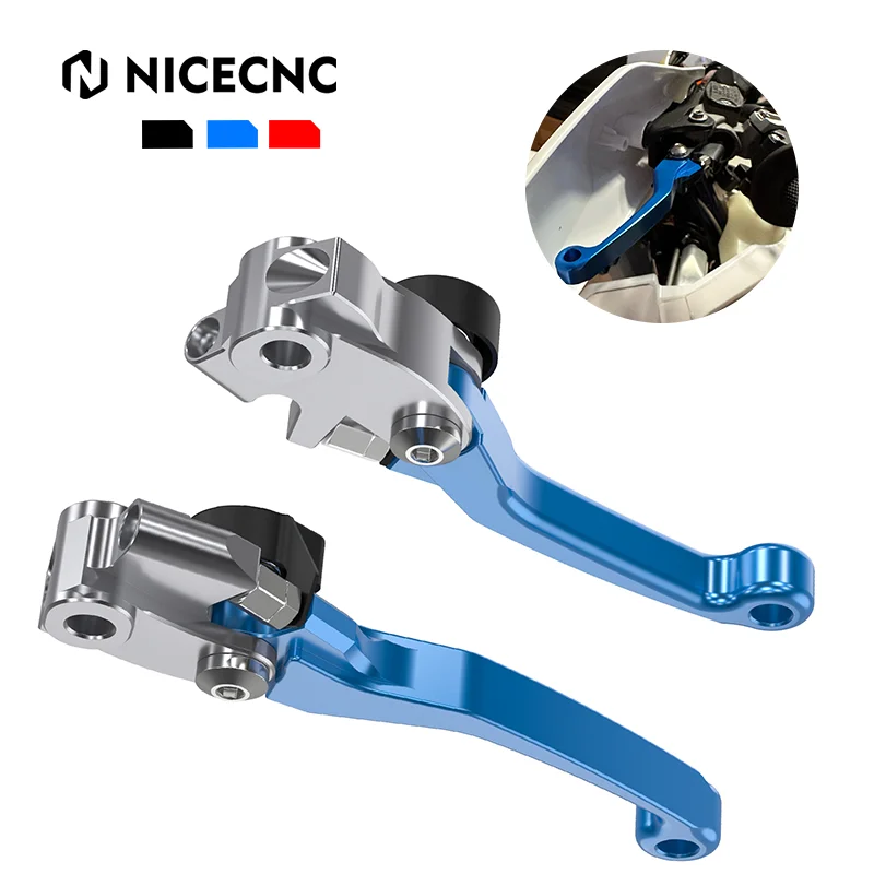 Складной рычаг тормоза и сцепления для Husqvarna TE FE 150 250 300 350 450 501 2022-2024 GasGas EC 250F 350F