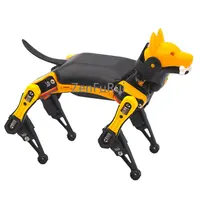 Palm-sized Robot Dog Open Source Programmable Intelligent Bionic Robot Dog Bionic Smart Robot Cool Toys for STEM DIY Robot Lover