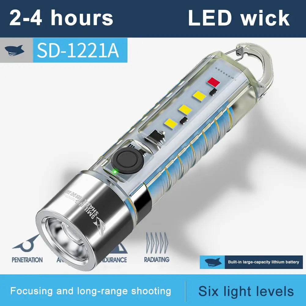 Мини-фонарик со светодиодной подсветкой