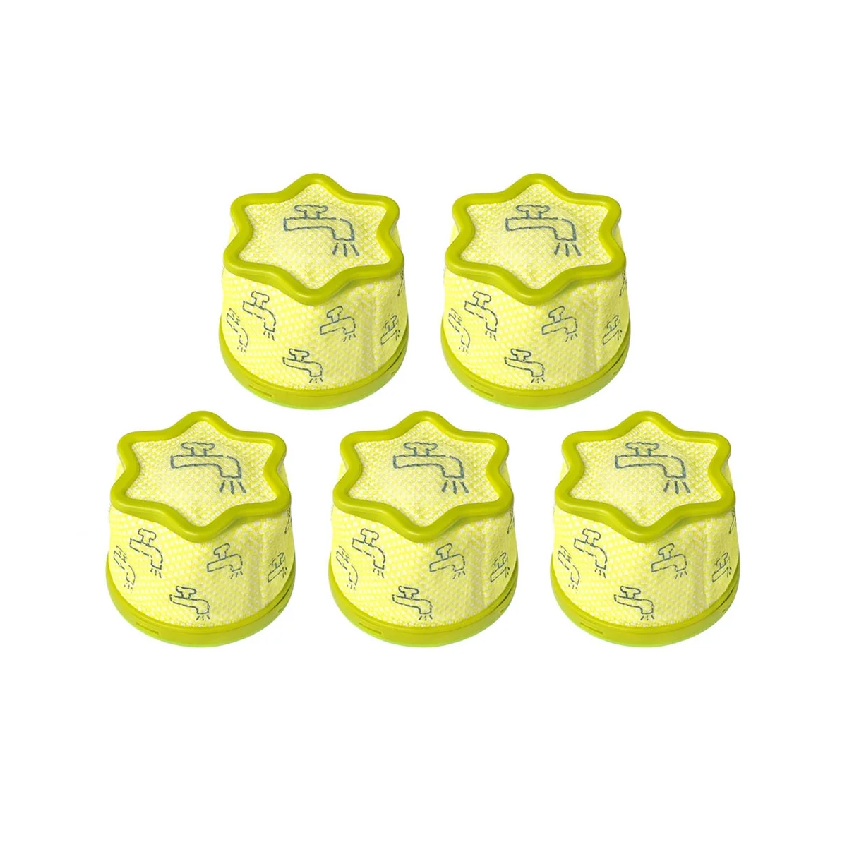 5 шт. запасная часть фильтра Hepa для пылесоса LG A9 A958KA A958SA A9MASTER2X A927KGMS