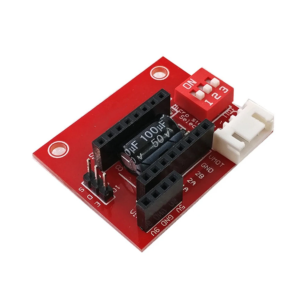 

Плата расширения/удлинения A4988 DRV8825, плата управления шаговым двигателем для 3D-принтера, модуль управления для Ramps1.4