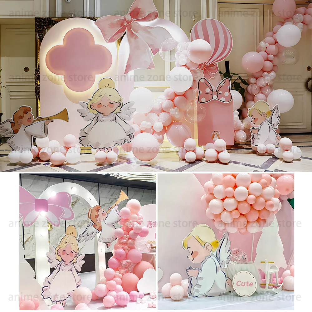 18/24/36 дюймов доска с вырезами в виде ангела тематика для дня рождения детский фон