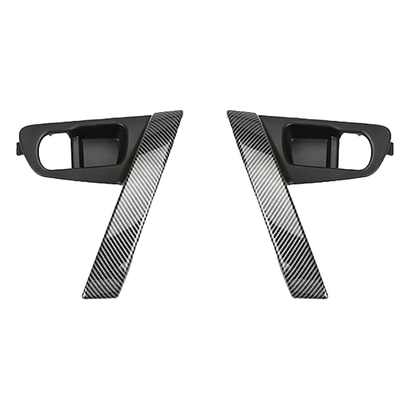 

Car Carbon Fiber Interior Door Handles Base Interior Door Handle Cover Trim for Nissan Qashqai J10 2007-2015
