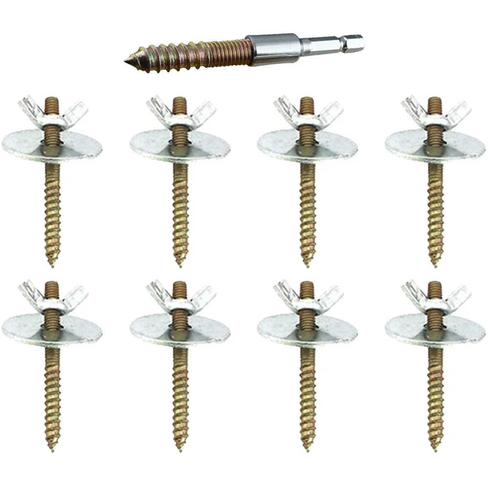 

Bird Cage Screws Bolts Wing Nut Stand Accessories Cages Birdcage Hamster Springboard Holder Fix Parts