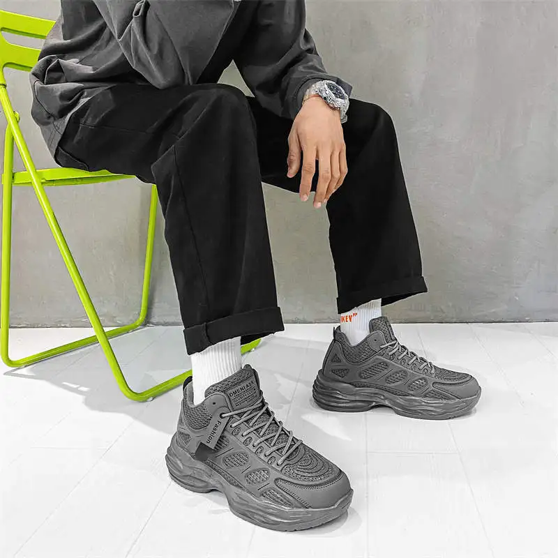

Sport Shoes Without Laces Running Shoes Husband Soft Outsole Luxury Brand Men's Sports Shoes Slip Lightweight Sneakers Tennis