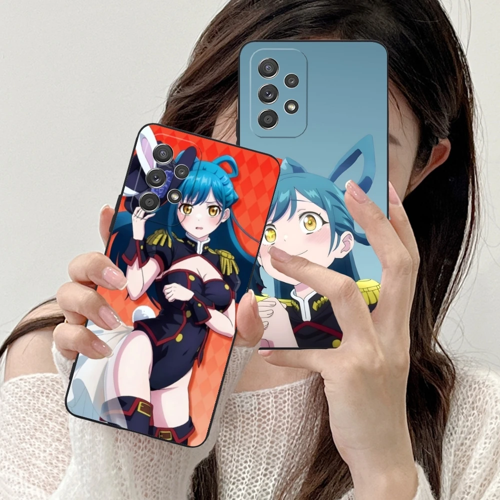 Телефонный чехол с цепочкой солдат Himari Azuma для Samsung Galaxy A91 73 71 70 54 53 52 34 24 23 21 S 5G