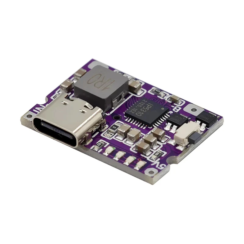 Зарядное устройство Mini type-C материнская плата 3A зарядка и разрядка встроенный