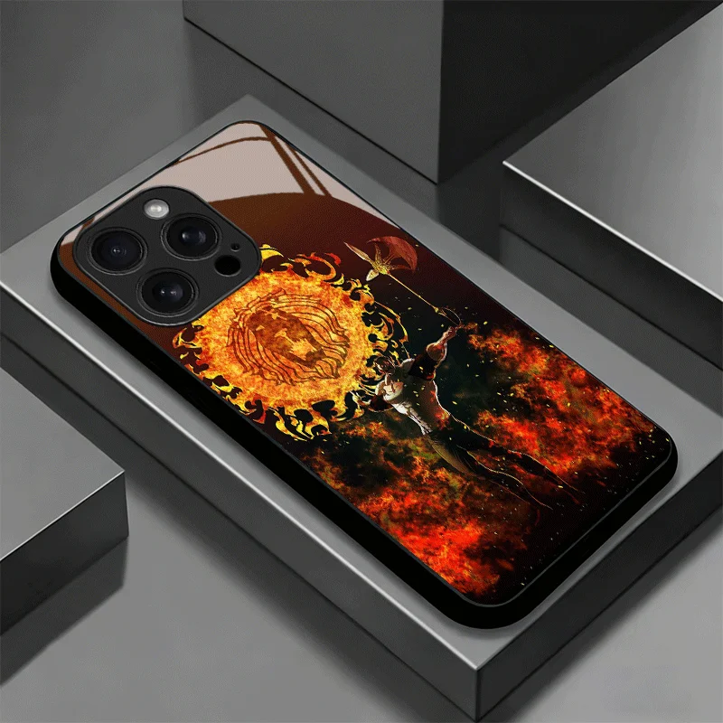 Фото Чехол для телефона из закаленного стекла Seven D-Deadlys Sins Escanor для Samsung Galaxy A17 A16 A15 A14 A13 A57 A56 A55 A54 A53 A37 A36 A35 A3 №2