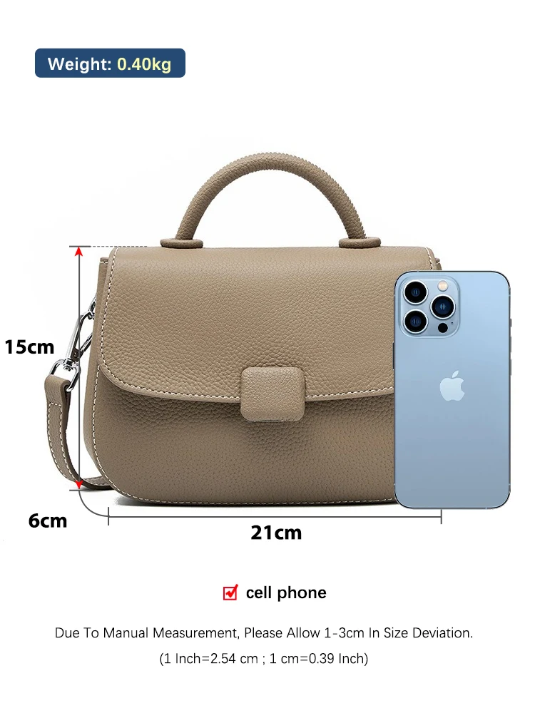 Женская Ретро сумка-тоут Zency из натуральной кожи дизайнерская квадратная