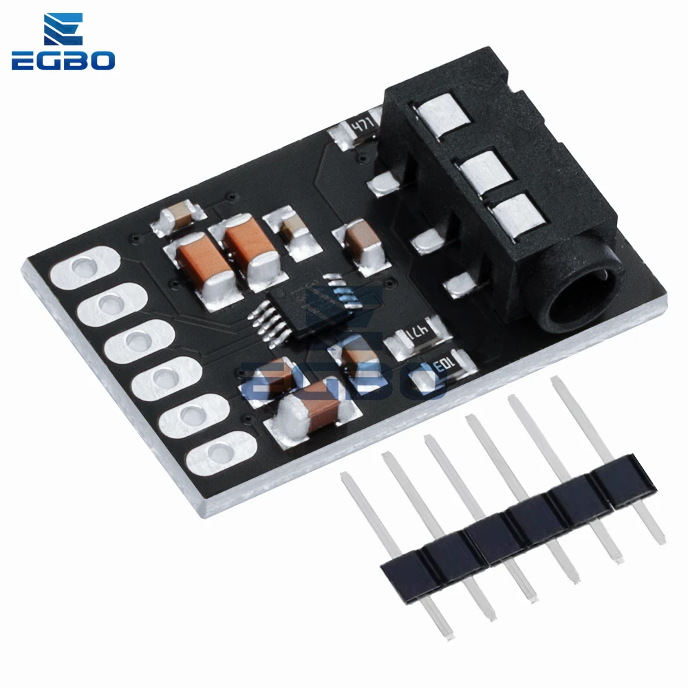 Аудиоконвертер D/A Стандартная плата модуль преобразования стереозвука CS4344 с