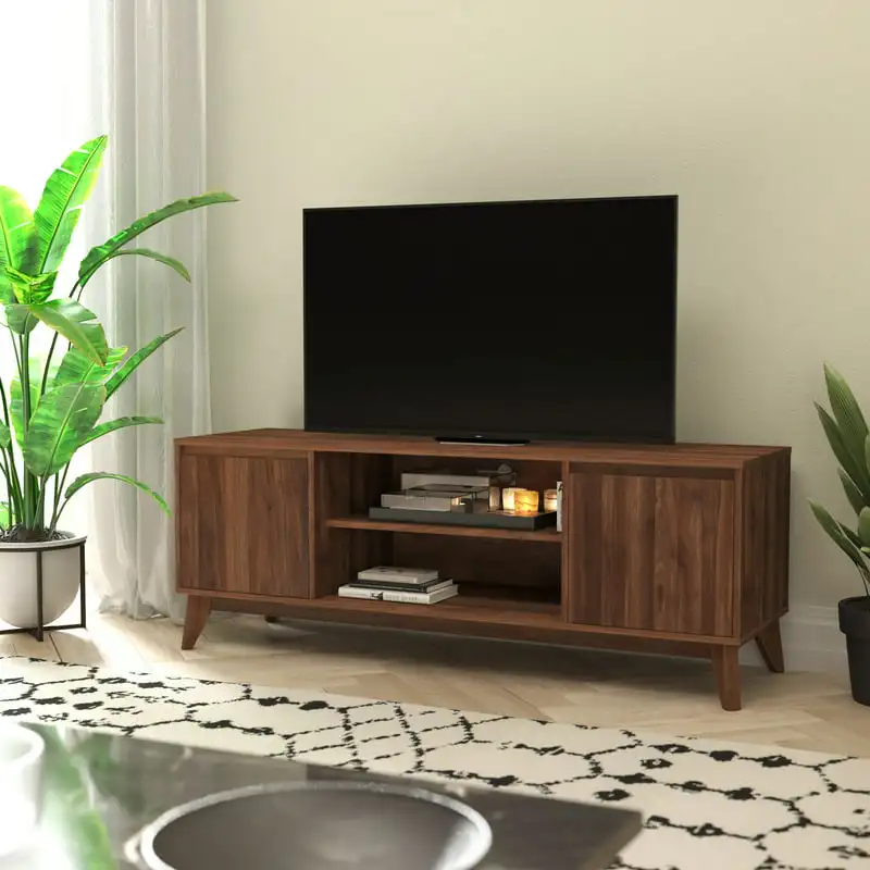 

Телевизионная подставка Hatfield для телевизоров до 64 дюймов, темный орех